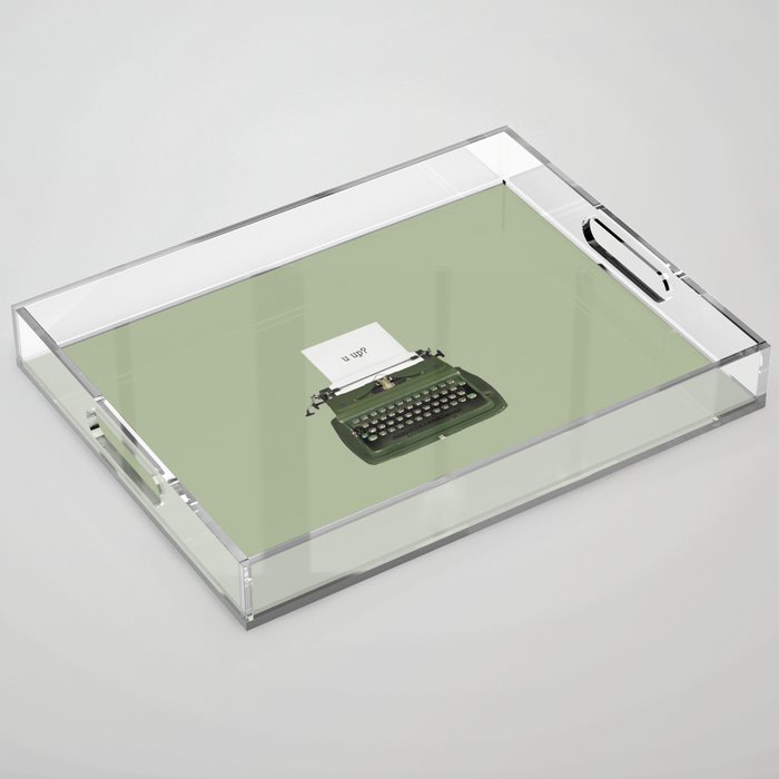 not my type Acrylic Tray Gallery Image 1