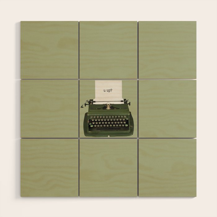 not my type Wood Wall Art Gallery Image 1