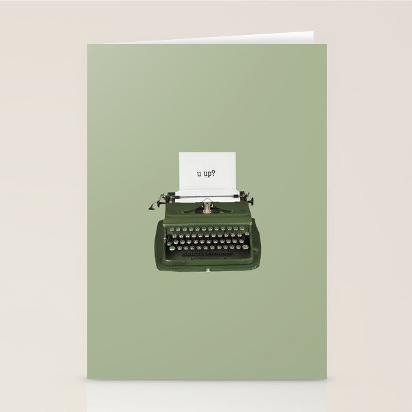 not my type Stationery Card Gallery Image 1