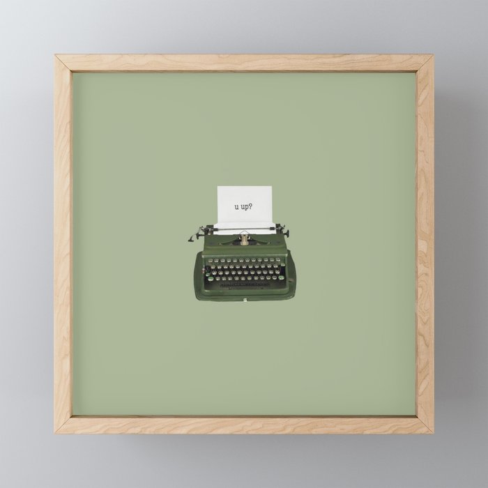 not my type Mini Art Print Gallery Image 1