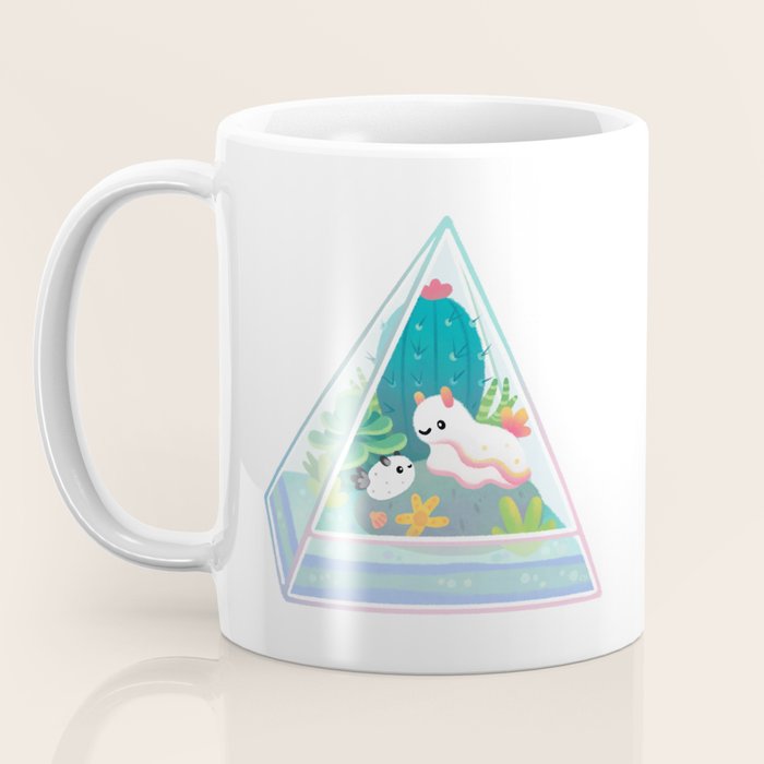 Ocean terrarium - Bobtail squids Coffee Mug Gallery Image 3