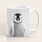Baby Penguin - Black & White Coffee Mug Gallery Image 1