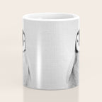 Baby Penguin - Black & White Coffee Mug Gallery Image 4