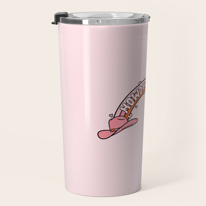 Howdy Cowboy Travel Mug Gallery Image 3