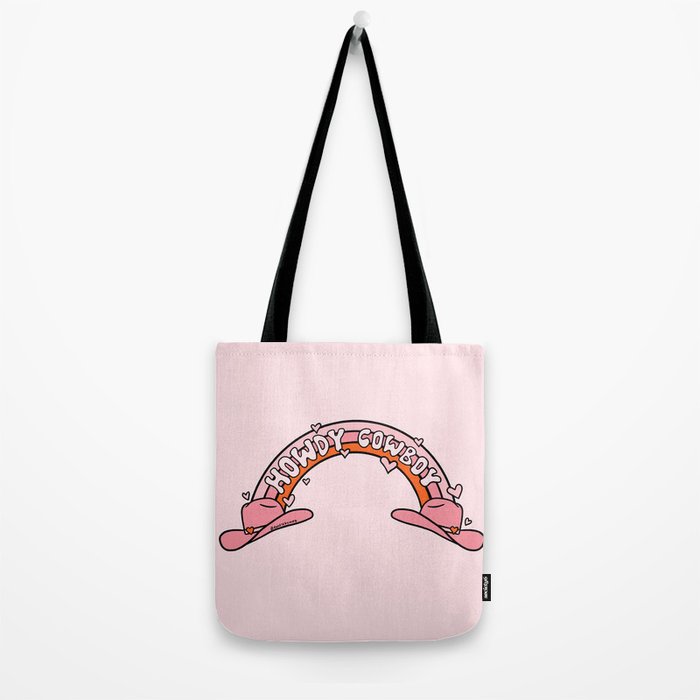 Howdy Cowboy Tote Bag Gallery Image 2