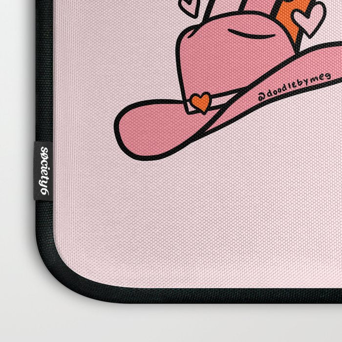Howdy Cowboy Laptop Sleeve Gallery Image 3