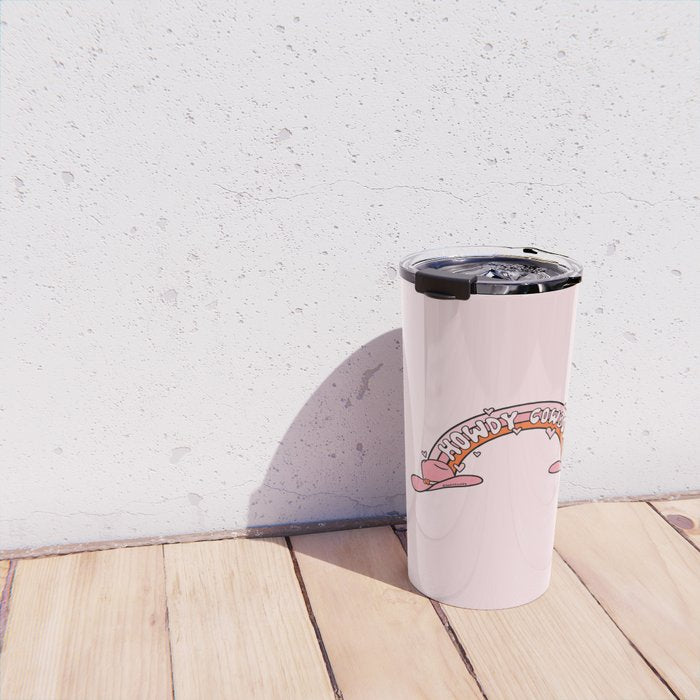 Howdy Cowboy Travel Mug Gallery Image 4