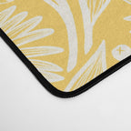 Sunshine Yellow Coneflowers Desk Mat Gallery Image 4