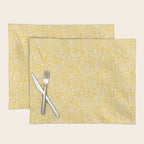 Sunshine Yellow Coneflowers Placemat Gallery Image 1