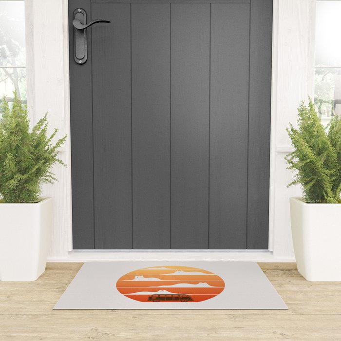 Cat Landscape 106 Welcome Mat Gallery Image 3