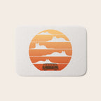 Cat Landscape 106 Bath Mat Gallery Image 1