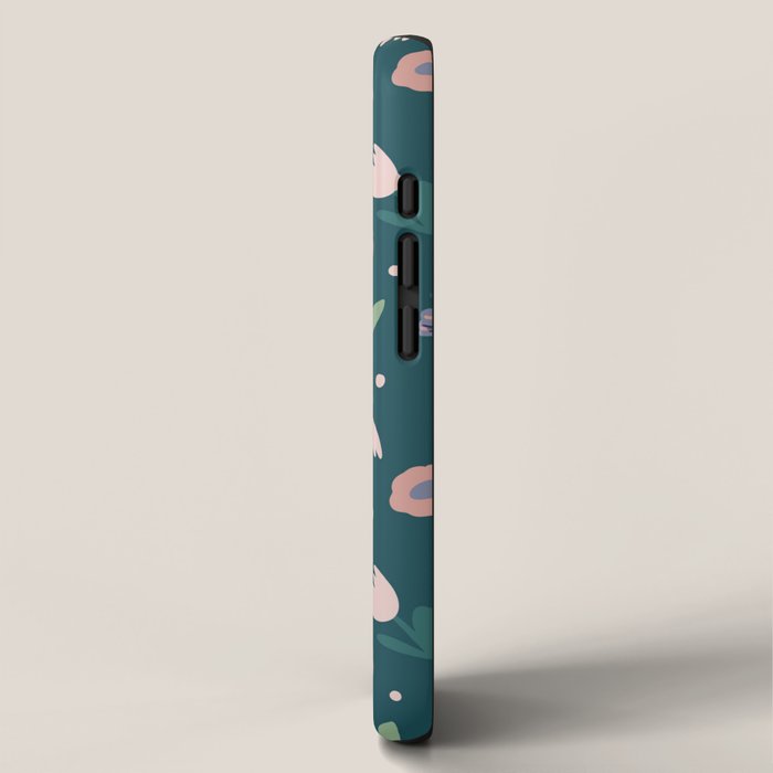 Butterfly and Flowers  iPhone Case Gallery Image 2