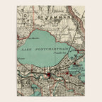 Vintage Map of Lake Pontchartrain (1887) Poster Gallery Image 4