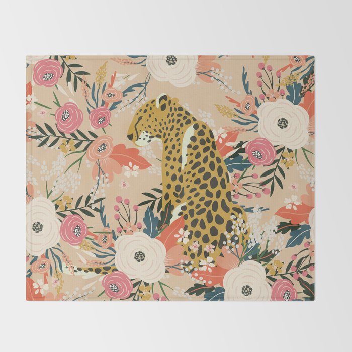 Simba Cheetah Prints Throw Blanket Gallery Image 2