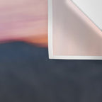 Mountain Sunset Abstract Wall Tapestry Gallery Image 3