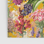 Yellow Happy Floral Pattern, Modernism Poster Gallery Image 3