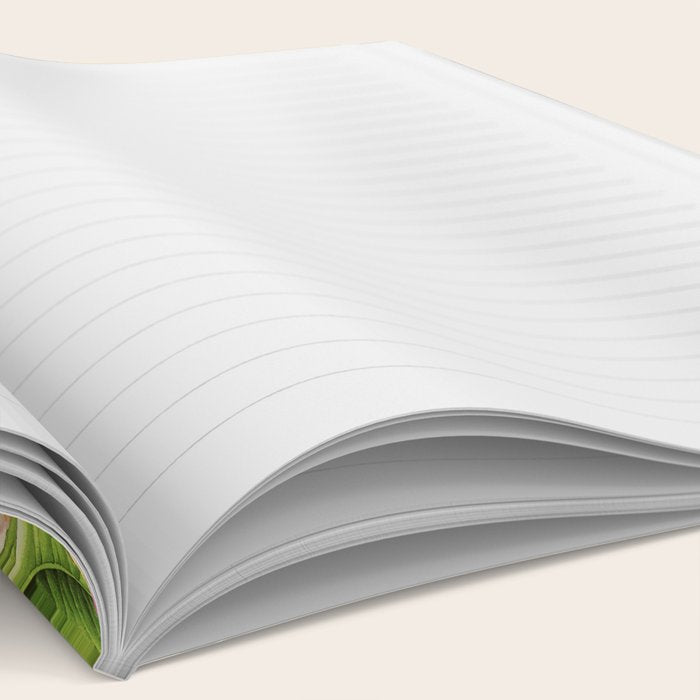 Yellow Happy Floral Pattern, Modernism Notebook Gallery Image 2
