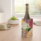 Yellow Happy Floral Pattern, Modernism Wine Chiller Gallery Image 4