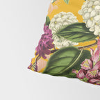 Yellow Happy Floral Pattern, Modernism Pillow Sham Gallery Image 4