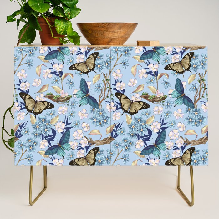Springtime Flutter Bliss Credenza Gallery Image 1