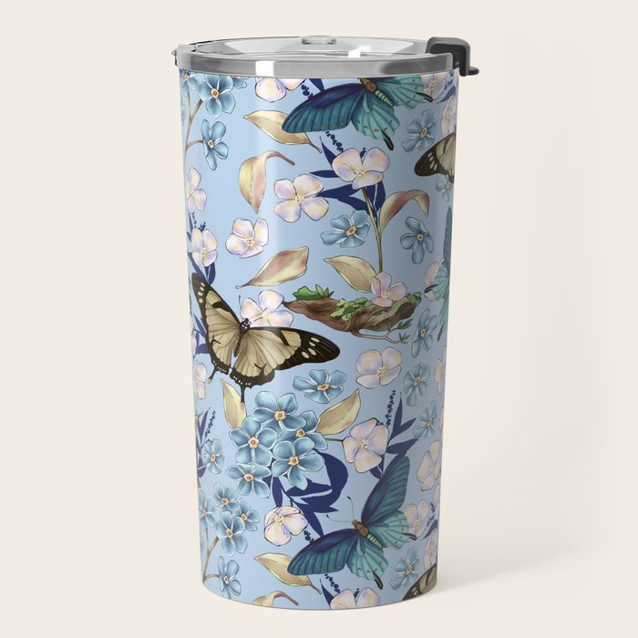 Springtime Flutter Bliss Travel Mug Gallery Image 2