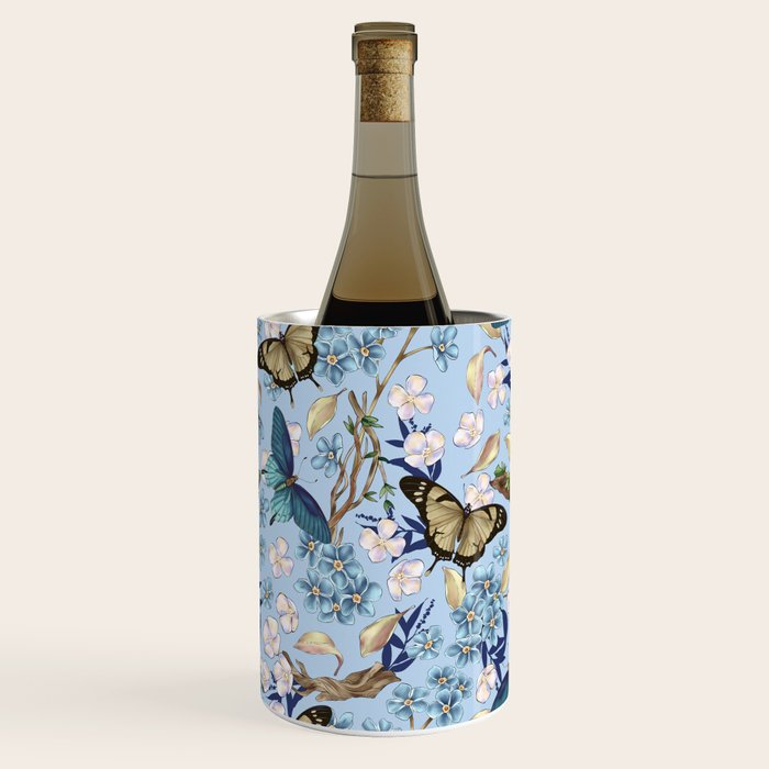 Springtime Flutter Bliss Wine Chiller Gallery Image 1