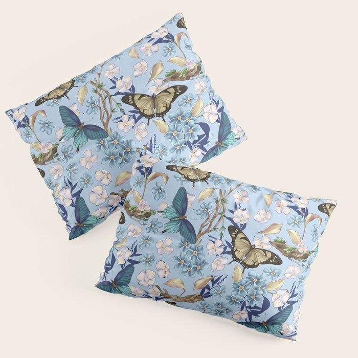 Springtime Flutter Bliss Pillow Sham Gallery Image 3
