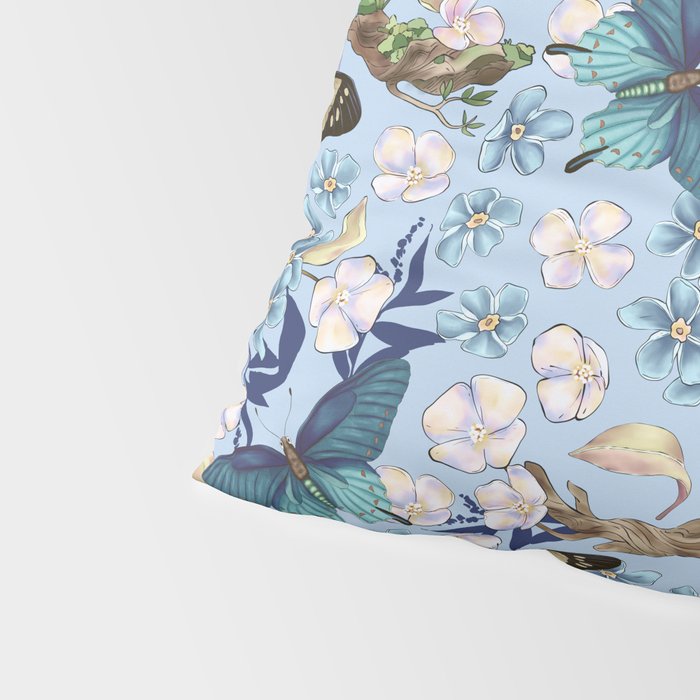 Springtime Flutter Bliss Pillow Sham Gallery Image 4