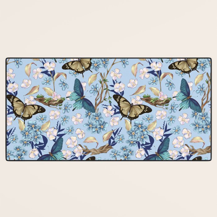 Springtime Flutter Bliss Desk Mat Gallery Image 3