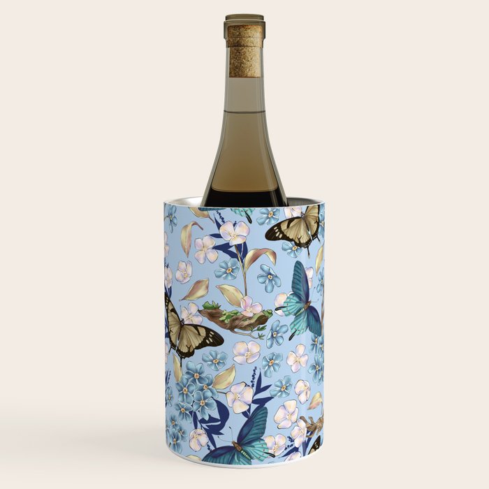 Springtime Flutter Bliss Wine Chiller Gallery Image 3