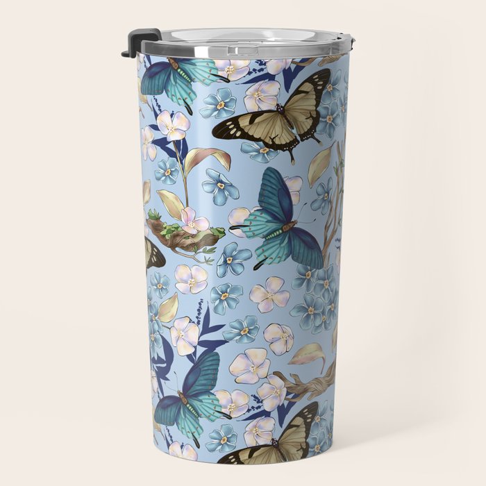 Springtime Flutter Bliss Travel Mug Gallery Image 3