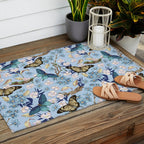 Springtime Flutter Bliss Outdoor Rug Gallery Image 2