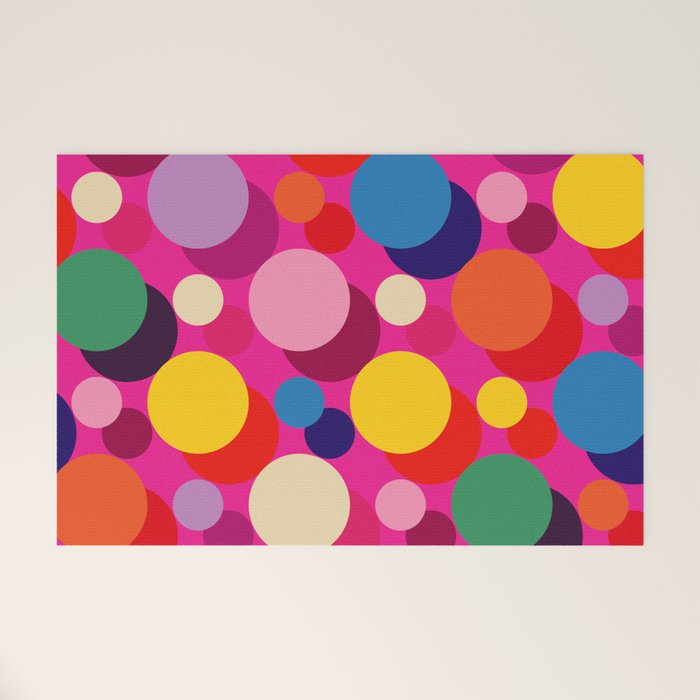 Candy Bubbles Welcome Mat Gallery Image 1