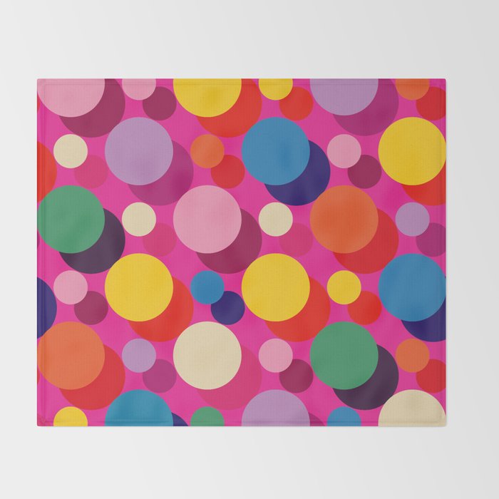 Candy Bubbles Throw Blanket Gallery Image 2
