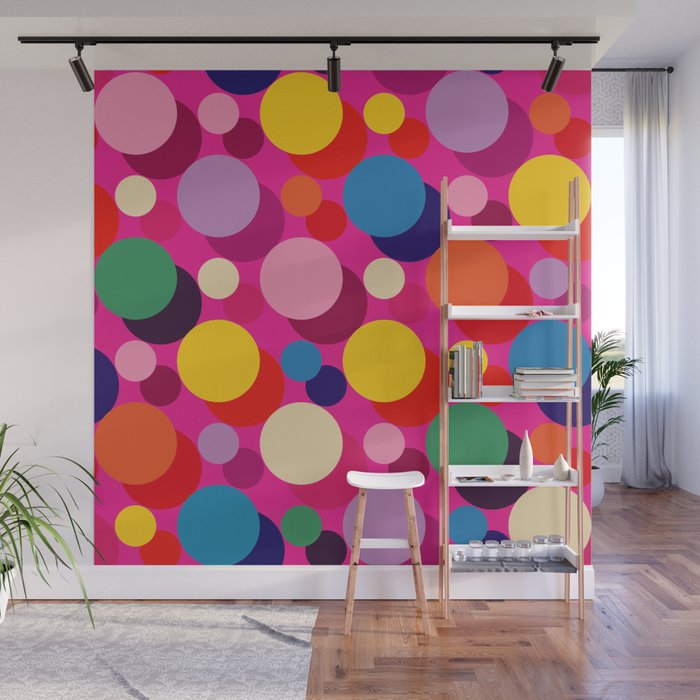 Candy Bubbles Wall Mural Gallery Image 1