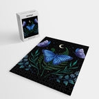 Blue Morpho Butterfly Jigsaw Puzzle Gallery Image 2