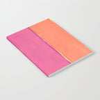 Peacock and Magenta Stripe Art Notebook Gallery Image 2