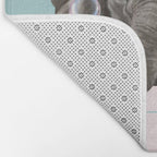 Baby Elephant in Bathtub Bath Mat Gallery Image 2
