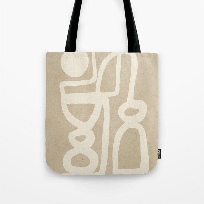 Abstract Minimal Shapes 78 Tote Bag Gallery Image 1