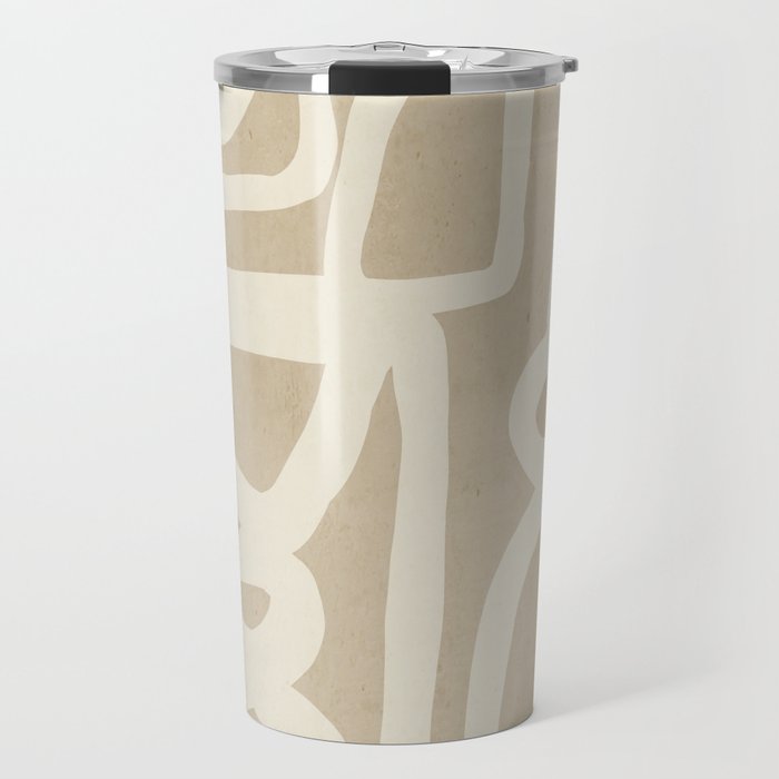 Abstract Minimal Shapes 78 Travel Mug Gallery Image 1