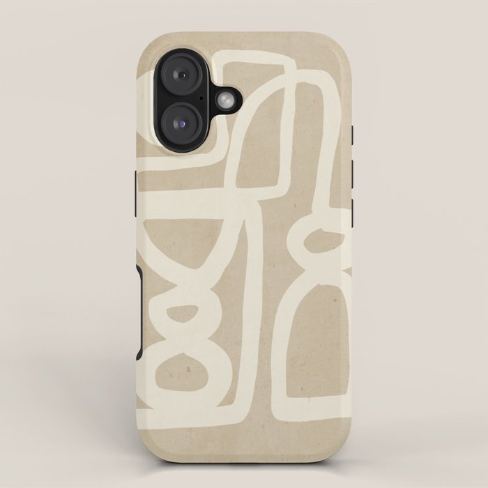 Abstract Minimal Shapes 78 iPhone Case Gallery Image 1