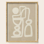 Abstract Minimal Shapes 78 Serving Tray Gallery Image 1