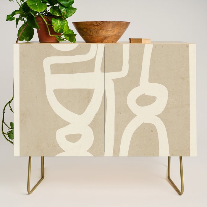 Abstract Minimal Shapes 78 Credenza Gallery Image 1