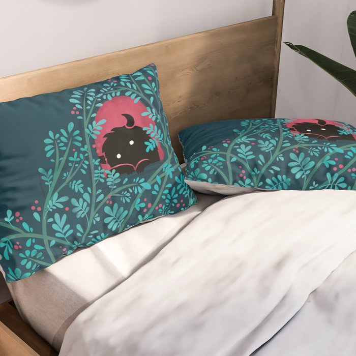 Introvert (Monster in the Window) Pillow Sham Gallery Image 2