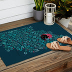 Introvert (Monster in the Window) Outdoor Rug Gallery Image 2