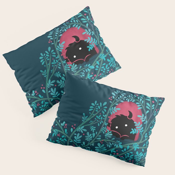 Introvert (Monster in the Window) Pillow Sham Gallery Image 3