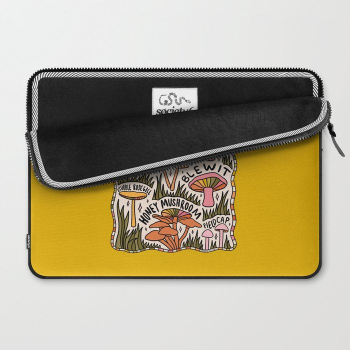 Mushrooms of California Laptop Sleeve Gallery Image 2