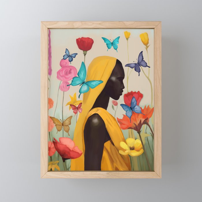 Garden Muse Mini Art Print Gallery Image 1