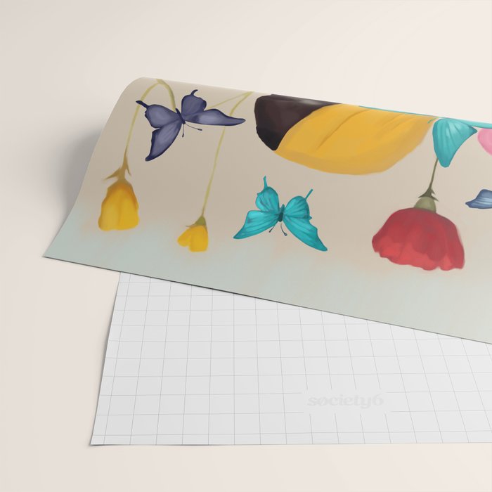 Garden Muse Wrapping Paper Gallery Image 2
