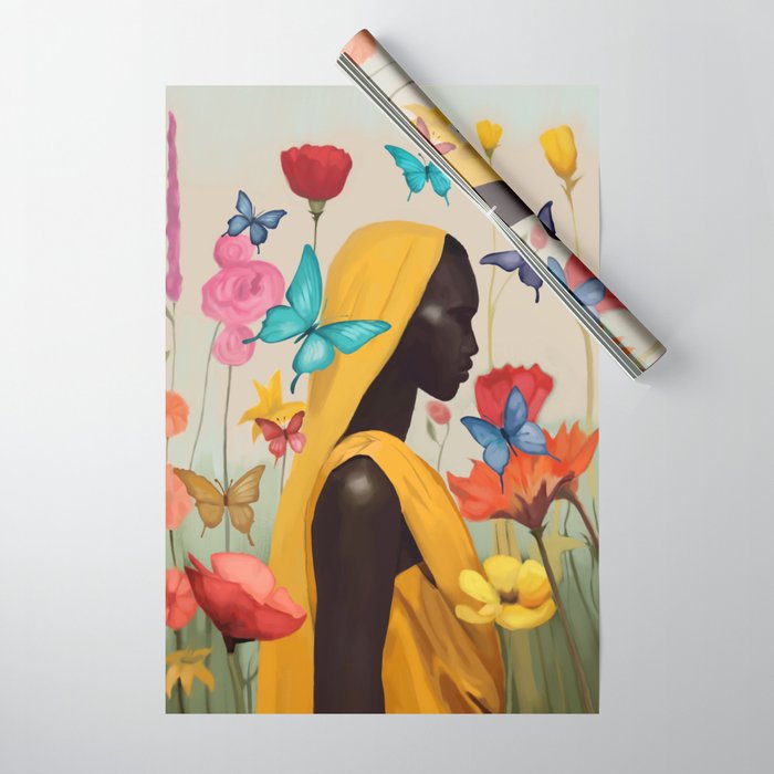 Garden Muse Wrapping Paper Gallery Image 1